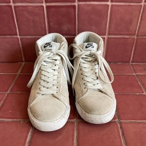 Nike SB Blazer Mid - cream suede